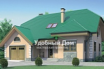 Проект бетонного дома 52-35