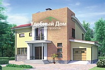Проект бетонного дома 52-26